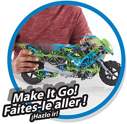 Conjuntos de construcción K'NEX Mega Motocicleta Edades 9+