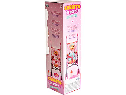 CUCOSITO Bebé 33 cm. con Silla Paseo Plegable