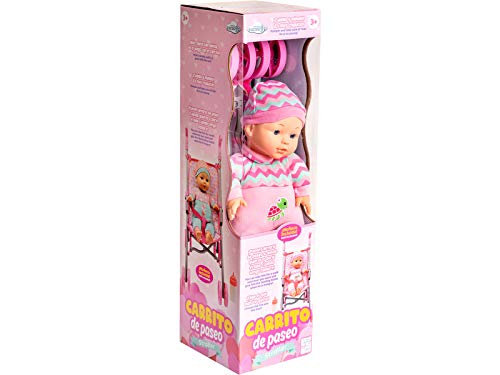 CUCOSITO Bebé 33 cm. con Silla Paseo Plegable