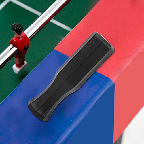 Cuque Venta Loca Mango de fútbol de Mesa, Mano de Obra Exquisita Plástico 8 Piezas Resistente al Desgaste 11.8 * 3.1 * 1.6cm Mango de futbolín, para fútbol de Mesa Juguetes Juegos Niños