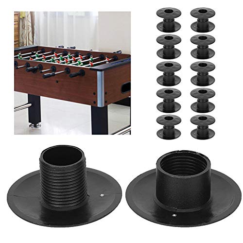 Cuque Venta Loca Varillas De Cojinete De Fútbol De Mesa De Plástico, Bujes De Futbolín De Mesa, para Reemplazo De Libros Viejos/Rotos