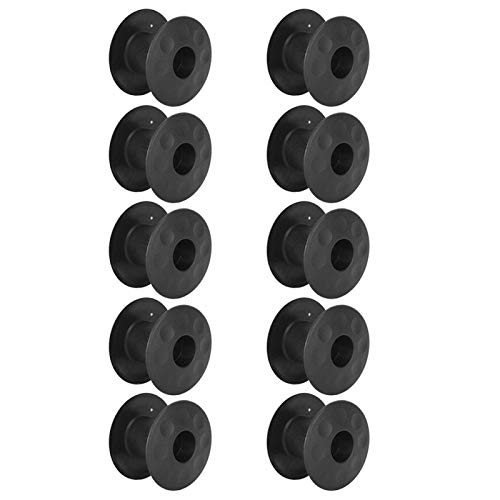 Cuque Venta Loca Varillas de rodamiento de futbolín, rodamientos de máquina de futbolín ecológicamente Negros de 15-25 mm, reemplazo de Interior/Exterior para niños Adultos para Libros Viejos/Rot