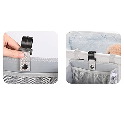 Dibiao Cuna Colgando Pañal Caddy Organizador Apilador Pañales Juguetes Organizador Bolsa Soporte de Pañales para Bebé Recién Nacido Niño Cambiador Mesa