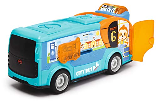 Dickie Toys- Autobús de juguete 22cm con licencia byd, Multicolor (204113000)