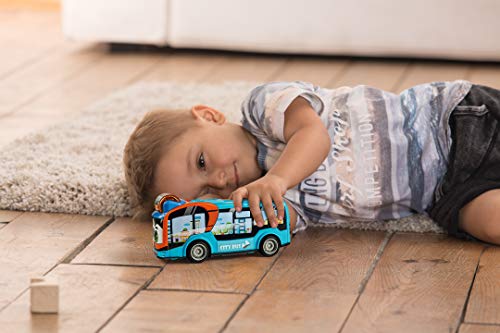 Dickie Toys- Autobús de juguete 22cm con licencia byd, Multicolor (204113000)