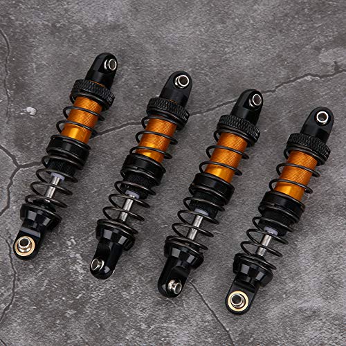 Dilwe Amortiguador de Amortiguadores RC, Amortiguador de Amortiguadores de Suspensión de Aceite Amortiguador de Choque de Metal para Coche RC(70mm)