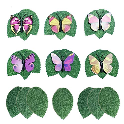 DOITEM 80 Pack Insectos de plástico Figuras Juguetes Surtido Insecto Incluye Multicolor Mariposa Realista para niños Educación Juguetes de Halloween