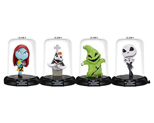 Domez Juego de coleccionista de Pesadilla Antes de Navidad de Disney, Incluye Jack Skellington, Sally, Oogie Boogie y Zero