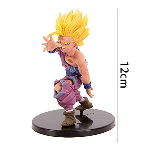 Dragon Ball Super Saiyan Ornaments Juvenile Battle Damaged Son Gohan Figure NO Box (Color)