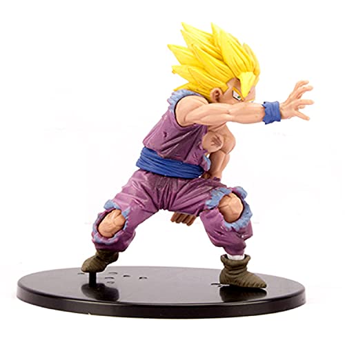 Dragon Ball Super Saiyan Ornaments Juvenile Battle Damaged Son Gohan Figure NO Box (Color)