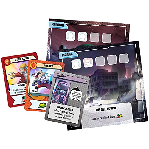 Edge Entertainment Marvel United - Guardianes de la Galaxia: el Remix - Juego de Mesa en Español (MUN005ES)