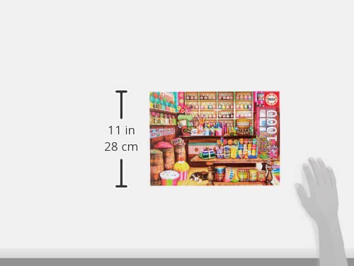 Educa - Tienda de Dulces Puzzle, 1000 Piezas, Multicolor, 1.000 (17104)