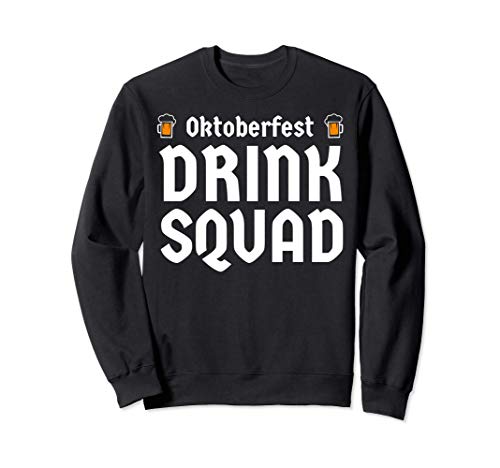 Escuadrón de Bebidas de la Oktoberfest Divertido Festival de Sudadera