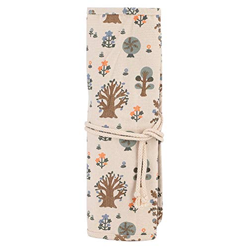 Estuche Para Lápices Plegable, Estuche De Lona De Gran Capacidad Para Almacenamiento Estuche Para Bolígrafos Plegable, Estuche Para Bolígrafos Con Cortina De Lona Estuche Para Bolígrafos