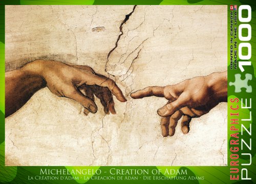 EuroGraphics - Rompecabezas Michelangelo, Tortugas Ninja, 1000 Piezas (EG60002016)