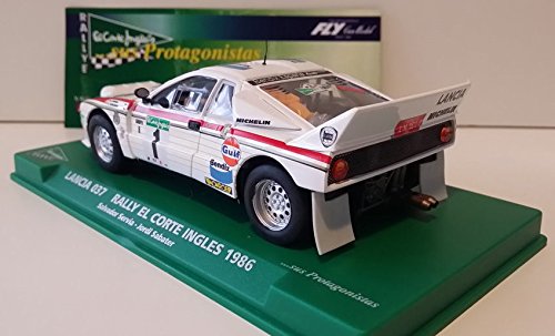 FLy Slot SCX Scalextric 99088 Compatible Lancia 037 Rally El Corte Inglés 1986 Serviá