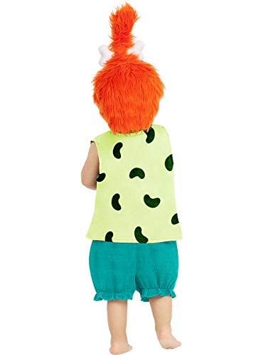 Funidelia | Disfraz de Pebbles - Los Picapiedra Oficial para bebé Talla 1-2 años ▶ The Flintstones, Dibujos Animados, Los Picapiedra, Cavernícolas - Color: Multicolor - Licencia: 100% Oficial