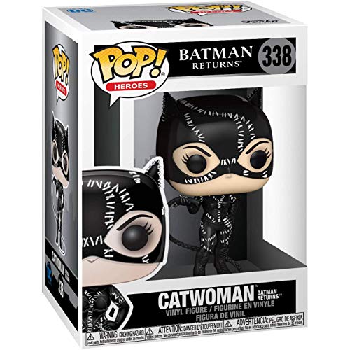 Funko - Pop! Heroes: Batman Returns - Catwoman Figura Coleccionable, Multicolor (47707)
