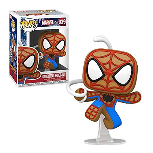 Funko- Pop Marvel Holiday-Spider-Man S3 Figura coleccionable, Multicolor (50664)