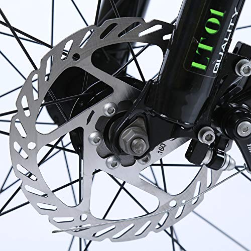 GAYBJ Nieve Bicicletas Doble Freno de Disco de Rueda Ancha de Bicicletas de montaña 26/24 Pulgadas Adulto Fat Tire Crucero de la Playa Fat Tire Bike Nieve de Bicicletas de montaña,A,24 Inch 24 Speed