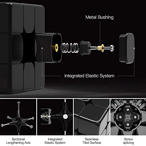 Giiker I3S Super Magic Cube Aprende con diversión - Conexión Bluetooth - Detección de detección - App en Tiempo Real de sincronización, Juguete de Desarrollo Intelectual