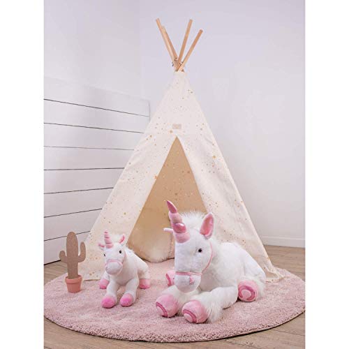 Gipsy 070095 - Unicornio de Peluche (80 cm), Color Rosa