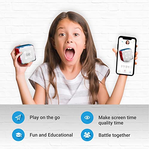 GoCube The Connected, una versión Inteligente del Cubo Rompecabezas : Juego y Juguete Stem de Velocidad y competición