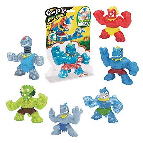 Grandi Giochi Singolo Goo JIT Zu Dino Power Pack Individual, Modelos Surtidos, GJT11000, Color