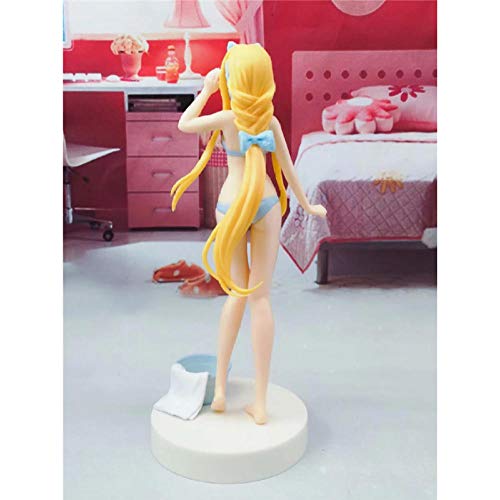 GSDGSD 23cm Anime Sword Art Online Asuna Yuuk Sinon Alice Kirigaya Suguha Albornoz Ver Figura de Juguete