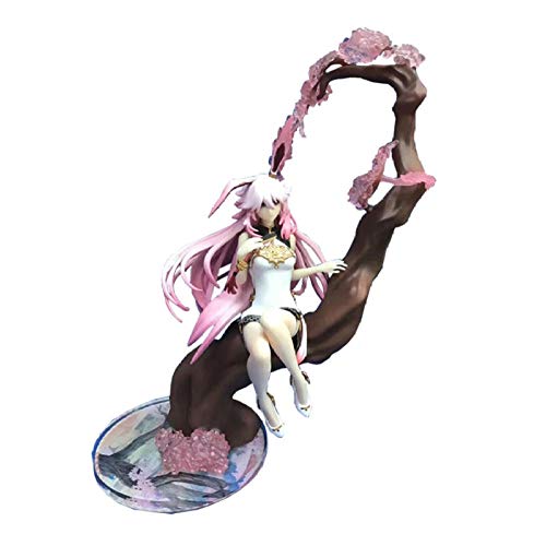 GSDGSD 26 cm Honkai Impact 3 Sakura Yae Figura de acción Niñas YAE Sakura Vestido Chino Ver. Flame Sakitama Figuras de PVC Juguetes Modelo