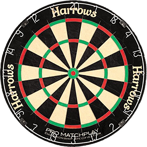 Harrows  Matchplay Bristle Dartboard -,45cm Negro