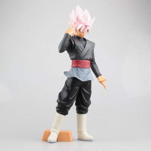 HQYCJYOE Personajes de Anime Modelo Dragon Ball Z DBZ Grandista Ros Black Rose Goku PVC Goku Black Universe Estatuilla Colección Muñeca 28cm