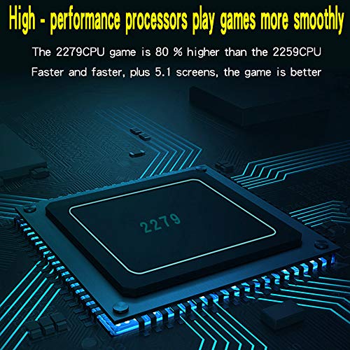 Jiaji Reproductor de consolas de juegos portátil PSP de 8 GB incorporado 10000 juegos, consola de juegos portátil con pantalla de 5.1 pulgadas para niños y adultos