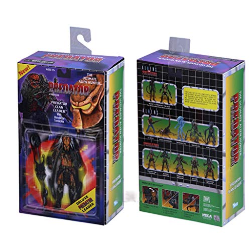 Jiaming Figura de acción Leader Clan Deluxe Escala Predator, 7"
