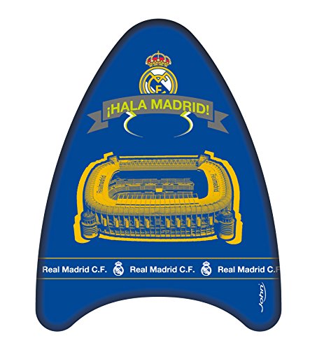 John - Tabla de natación Kick board Real Madrid, 42 cm, aprender a nadar y diversión con las olas (Simba 79526)
