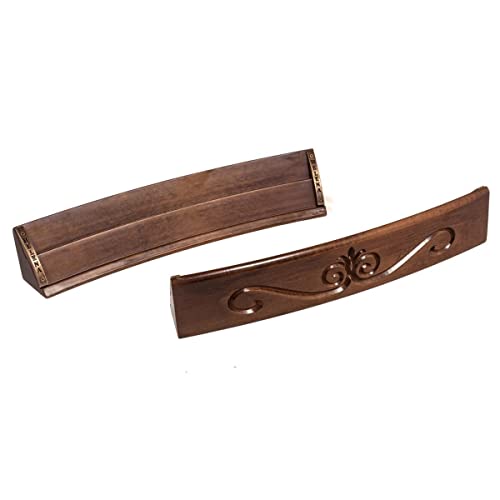 Juego de Rummy Ovalado de Madera Hecho a Mano Que Incluye Bolsa, 100% Madera, Edición de Lujo, Piedras de Melamina, Okey
