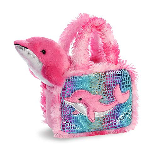 Juguete Peluche Aurora 'F.Pals' Fp Bolso Delfin Rosa 21Cm (32824)