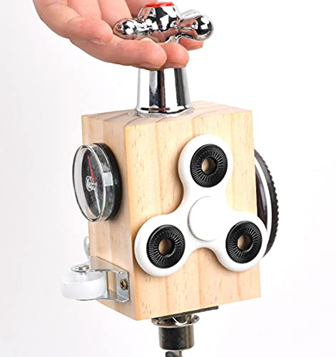 Juguetes de bloques ocupados Cubo de actividades ocupadas Juguetes Montessori Buntes Spielcenter Motorikwürfel Motorikspielzeug Buntes Tablero de actividades Spielcenter Für Die Frühkindliche Bildung