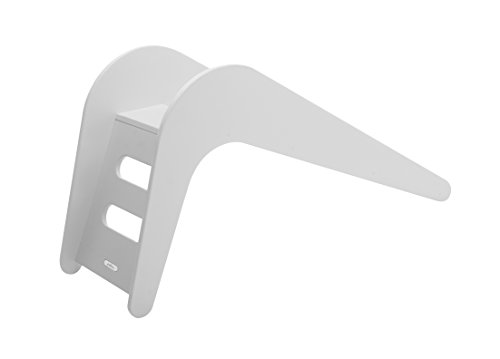 Jupiduu - El Hermoso diseño de tobogán Infantil de Madera, 100% Made in Germany (Blanco)