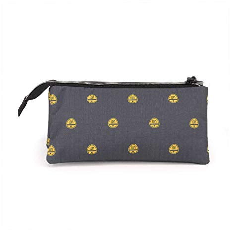 KARACTERMANIA Martina D'Antiochia (La Diversión de Martina) Estuche Portatodo Triple HS, Gris