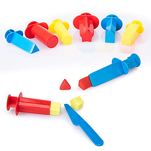 Kilpkonn Play Dough Set, 42 Piezas de Accesorios de plastilina, moldes, Forma, Tijeras, Rodillo con Bolsa de Almacenamiento, Paquete de Fiesta, Juego de plastilina para niños pequeños, niños y niñas