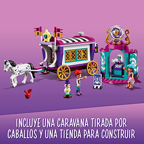 LEGO 41688 Friends Mundo de Magia: Caravana, Autocaravana de Juguete para Niños y Niñas 6 Años con Mini Muñecas
