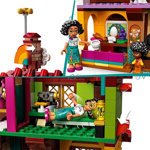 LEGO 43202 Disney Princess Casa Madrigal, Juguete de Construcción de la Película Encanto, Casa de Muñecas, Idea de Regalo