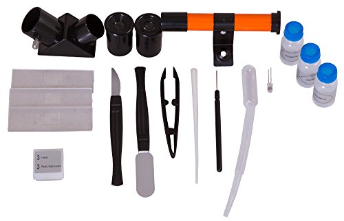 Levenhuk Kit de Iniciación LabZZ MTB3 para Niños (Microscopio, Telescopio y Prismáticos) – Kit de Ciencia con Todos los Accesorios Necesarios