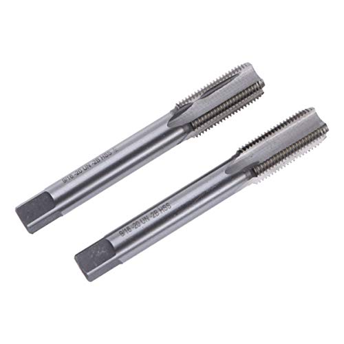 LIOOBO 2 Piezas Pedal de bicicleta Cable Ataque Manivela Grifo Acero Rosca Macho Máquina Dental Mano Izquierda y Derecha (Izquierda+Derecho)
