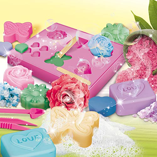 Lisciani - I'M A GENIUS EL LABORATORIO DE LOS JABONES PERFUMADOS - Juego Educativo científico para niñas a partir de 8 años