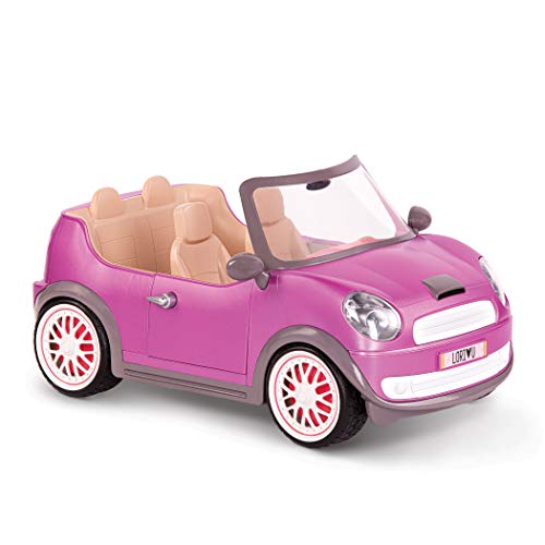 Lori Coche descapotable con Radio FM Juguetes para Arrastrar, Multicolor (737064)