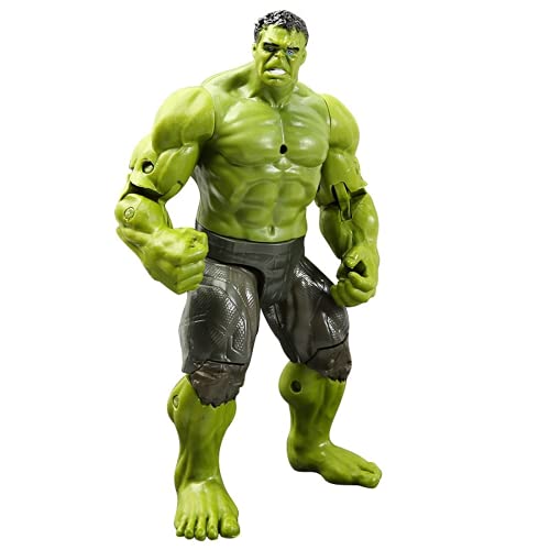 Los Vengadores de Marvel de Juguete de Thanos, Spiderman, Hulk, Iron Man, Capitán América, Thor, Ant Man, Figuras de acción de Juguete para niños, 16cm (Hulk)