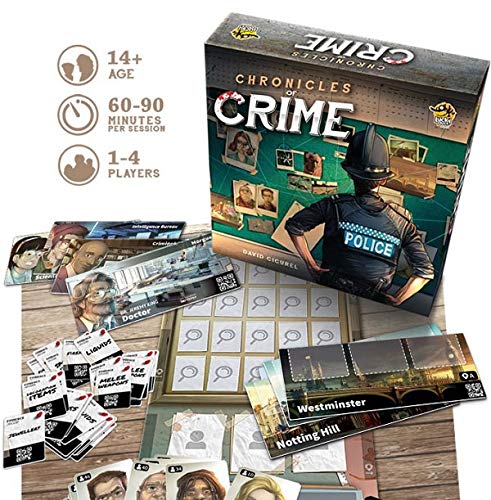 Lucky Duck Games LKY035 Crónicas del Crimen, Versión inglesa
