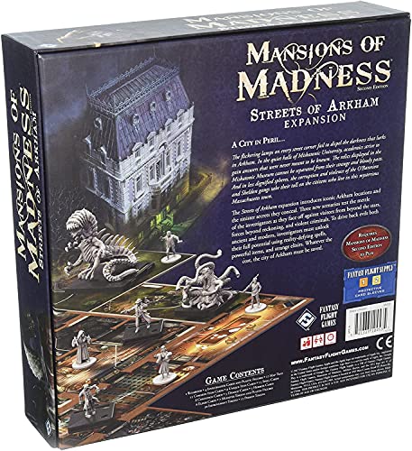 Mansions of Madness 2nd Edition: Streets of Arkham Expansion - English